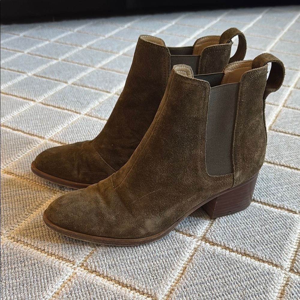 Suede Ankle Boots - Brown Rag & Bone